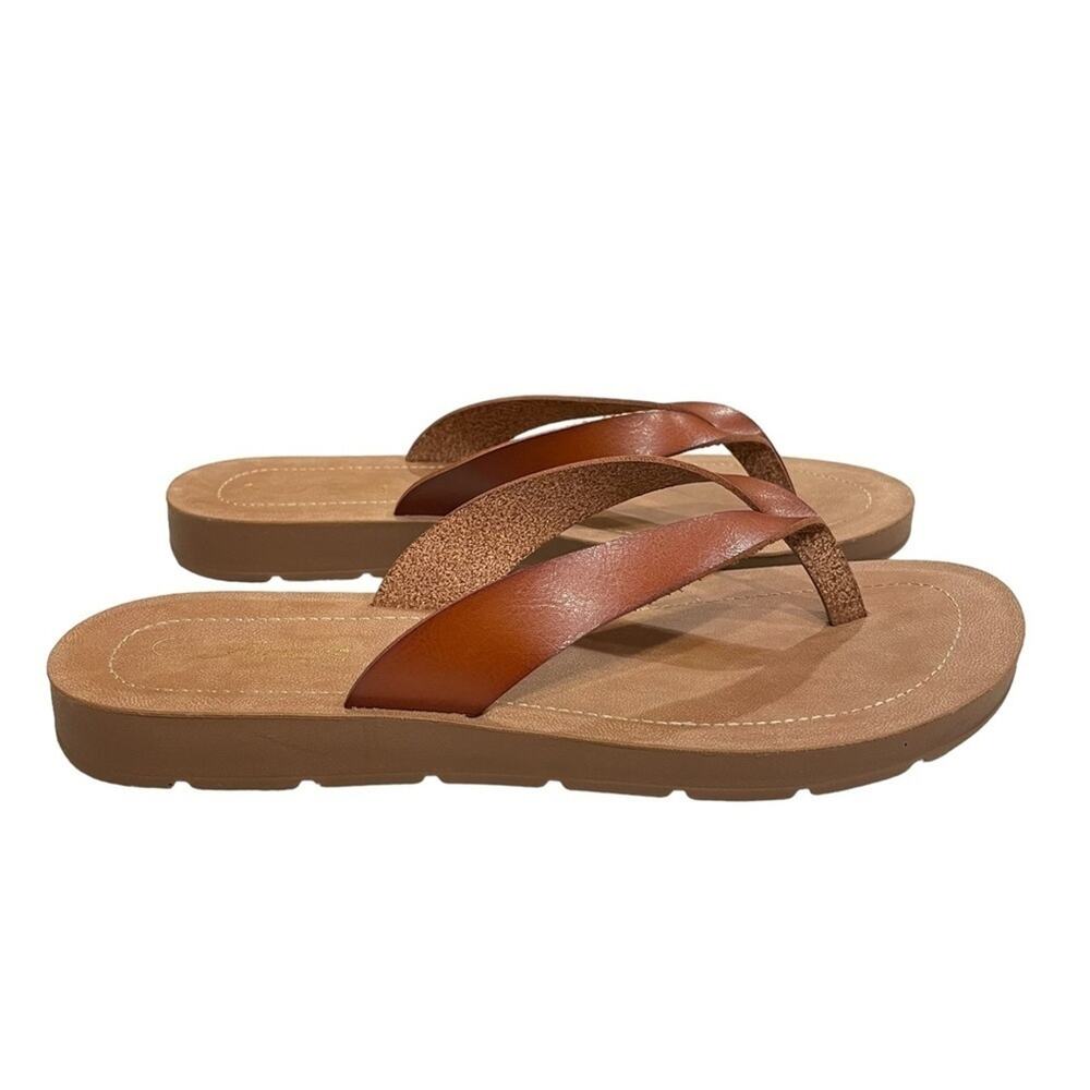 Forever Memory Foam Sandals/Slippers Size 8